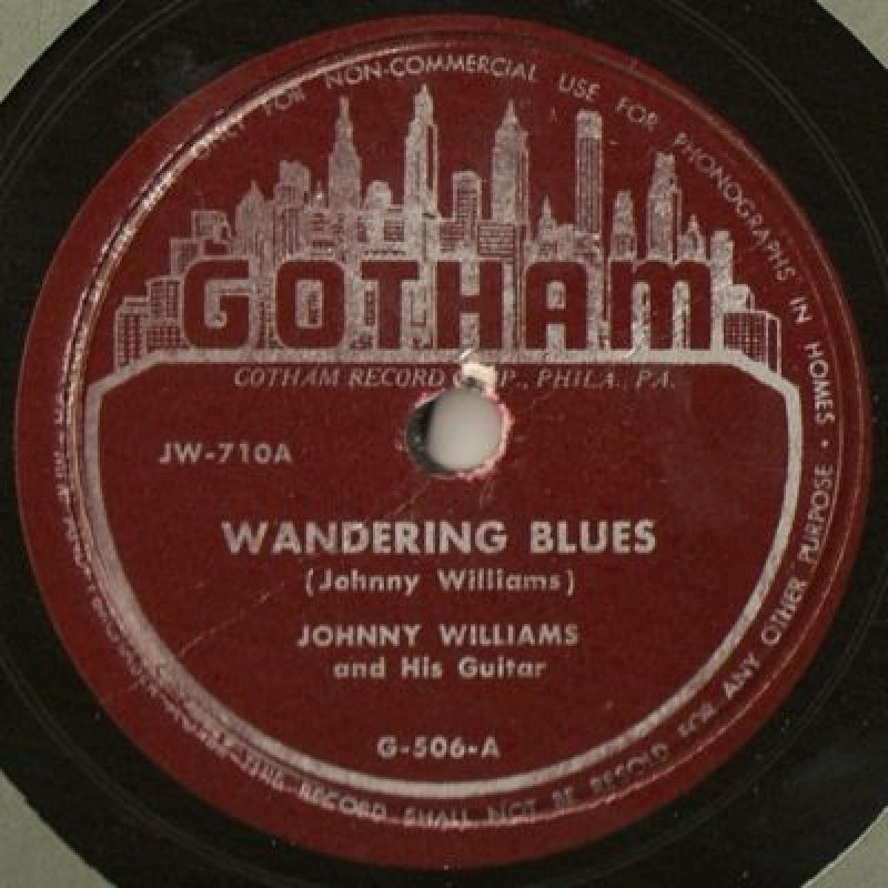 Johnny Williams [John Lee Hooker] - Wandering Blues - hitparade.ch